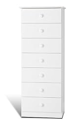 Prepac White 7-Drawer Lingerie Chest