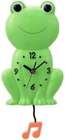 Lucky Frog Frog pendulum clock 854-102 by Chatani industry
