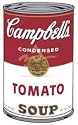 Campbell's Soup I (Tomato), 1968 by Andy Warhol Art Print Poster 11 x 14