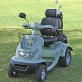 EV Rider Breeze IV Golf Edition Electric Scooter - Platinum Green