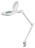 Fixpoint WZ 125 LED Kaltlicht LED Lupenleuchte (125mm Linse, 3 Dioptrien) wei&szlig;