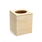 Basswood Box - Tissue Box
