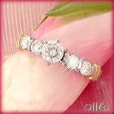 Platinum & 18K Cascade Wedding Band