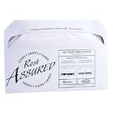 Toilet Seat Covers, Half-Fold, 20 Packs/CT, White, Sold as 1 carton