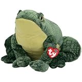 TY Classic - Ponder the Green Frog Animal Plush Doll
