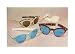 Retro Sunglasses Art Poster Print, 17x11