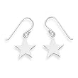 Star Charm French Wire Earrings