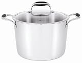 Review BEKA (UK) LTD 19073244 / Marco Pierre White - Stainless Steel Deep Stockpot with Lid 24cm