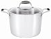 Marco Pierre White - Stainless Steel Deep Stockpot with Lid 24cm