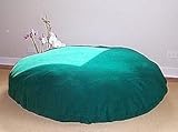 New Bean Recycled Fleece Landing Pad 5 ft. Circle of Cushy Comfort for Sleeping/Relaxing Mulberry