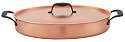 Marco Pierre White Copper Oval Roaster and Lid