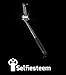 Selfiesteem Wired Selfie Stick with LED Light for Smartphones