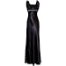 Satin Chiffon Prom Dress Holiday Formal Gown Crystals Full Length Junior Plus Size