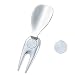 Natico Shoe Horn And Golf Marker, Nickel (60-2147)