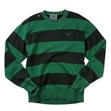 Fox 08 Dropout Crew Fleece (Small, Dark Green)