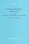 A Concise Dictionary of Akkadian (English and German Edition)