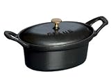 Staub 1311325 X.O. Range Black Matte Mini Terrine 5-in.