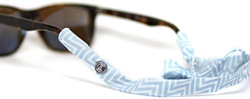 CottonSnaps Sunglasses Straps Blue Chevron