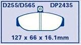 EBC Brake DP2435 Front Premium Organic Pads