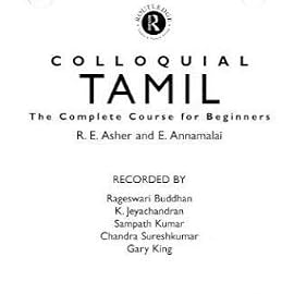 Colloquial Tamil: The Complete Course for Beginners (Colloquial Series)