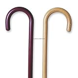 Tourist Handle Cane--MNT03003 (Each)--SizeTypeA : Color : Rosewood Finish
