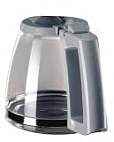 Produkt-Bild: Ersatzkanne f&uuml;r Melitta M 720 SINGLE 5 Kaffeemaschine wei&szlig;-grau / Glaskanne M720 Single5