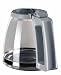 Ersatzkanne für Melitta M 720 SINGLE 5 Kaffeemaschine weiß-grau / Glaskanne M720 Single5