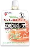 蒟蒻畑クラッシュタイプの蒟蒻畑ライト もも味 (特保) 150g