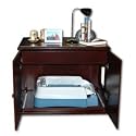 Wood Cat Litter Box Furniture Hider - Refined Electric Litter Box II
