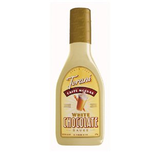 TOR SAUCE WHT CHOC RETAIL, CS 6/16.5Z, 03-0853 (TORANI) R TORRE AND CO SAUCES