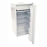 Haier HSA04WNCWW Compact 3-8/9-Cu-Ft Refrigerator/Freezer, White