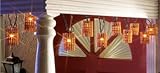 Tiki Rattan String Light Set of 10 Lights