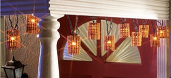 Cover image : Tiki Rattan String Light Set of 10 Lights