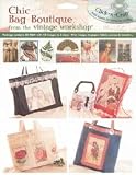 The Vintage Workshop CHIC BAG BOUTIQUE WITH CD Clip-Art For Crafts