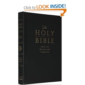 ESV Value Church and Pew Bible (Black)