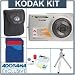 Kodak Easyshare M1033 Zoom Digital Camera Kit,Silver with 2 GB SD Memory Card, Camera Bag, Professional Lens Cleaning Kit, Table Top Tripod
