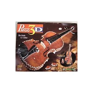 PUZZ 3D WREBBIT STRADIVARIUS REPLICA VIOLIN PUZZLE RARE by 