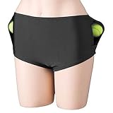 Crewzer Classic Cut Tennis Panty w/ Pockets-Black
