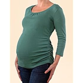 Buy A Pea in the Pod: 3 4 Sleeve Scoop Neck Maternity T Shirt by A Pea in the Pod
