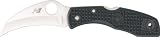 Spyderco Tasman Salt Rust Free Plain Edge, Black