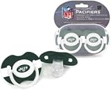 New York Jets Pacifiers - 2 Pack, Catalog Category: NFL