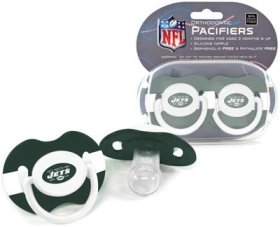 New York Jets Pacifiers - 2 Pack, Catalog Category: NFL
