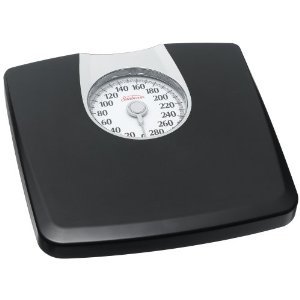 Health o Meter  SAB602-05 Dial Scale, Black with Silver Accent