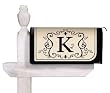 Monogram Magnetic Mailbox Cover - K Monogram Magnetic Mailbox Cover - K
