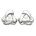 14K White Gold Earring Jacket
