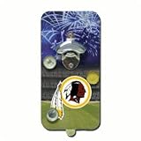 Washington Redskins Click-N-Drink Magnetic Bottle Opener
