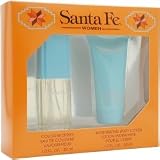 SANTA FE by Aladdin Fragrances SET-COLOGNE SPRAY 1 OZ & BODY LOTION 1.7 OZ for WOMEN