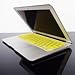 TopCase YELLOW Keyboard Silicone Cover Skin for Macbook AIR 11
