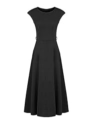 Sexy Knee Length Fit-and-Flare Polyester Belted Evening Dress/Wedding Party Dress 