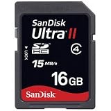 SanDisk Ultra II 16 GB Class 4 SDHC Flash Memory Card SDSDRH-016G-A11